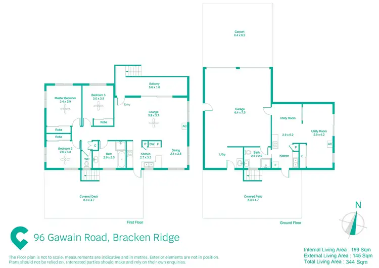 Floorplan of Homely house listing, 96 Gawain Road, Bracken Ridge QLD 4017