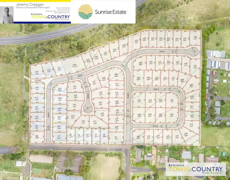Floorplan of Homely land listing, Lot 30 The Sunrise Estate, Armidale NSW 2350