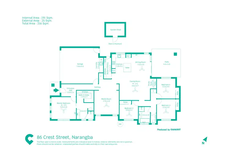 Floorplan of Homely house listing, 86 Crest Street, Narangba QLD 4504