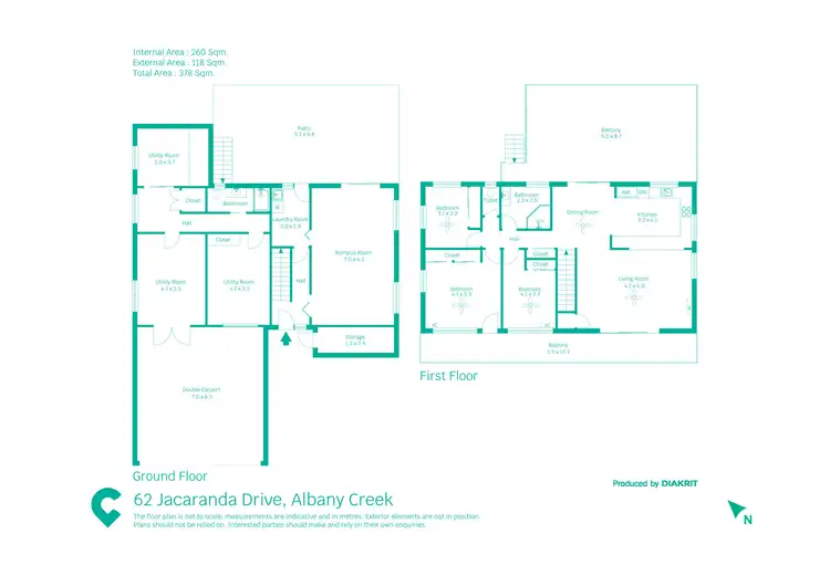 Floorplan of Homely house listing, 62 Jacaranda Drive, Albany Creek QLD 4035