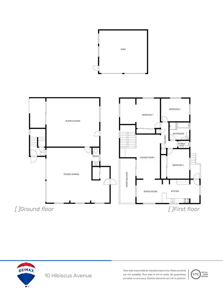 Floorplan of Homely house listing, 10 Hibiscus Avenue, Sun Valley QLD 4680