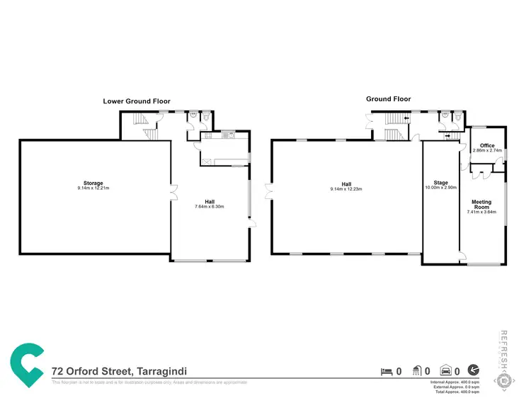 Floorplan of Homely house listing, 72 Orford Street, Tarragindi QLD 4121
