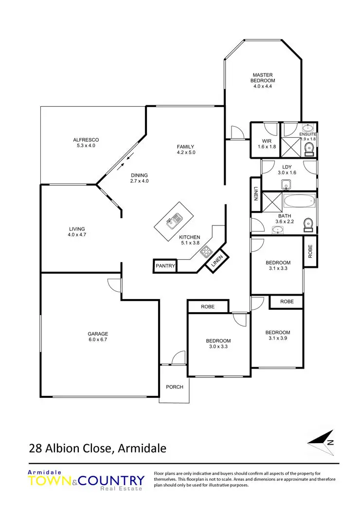 Floorplan of Homely house listing, 28 Albion Close, Armidale NSW 2350