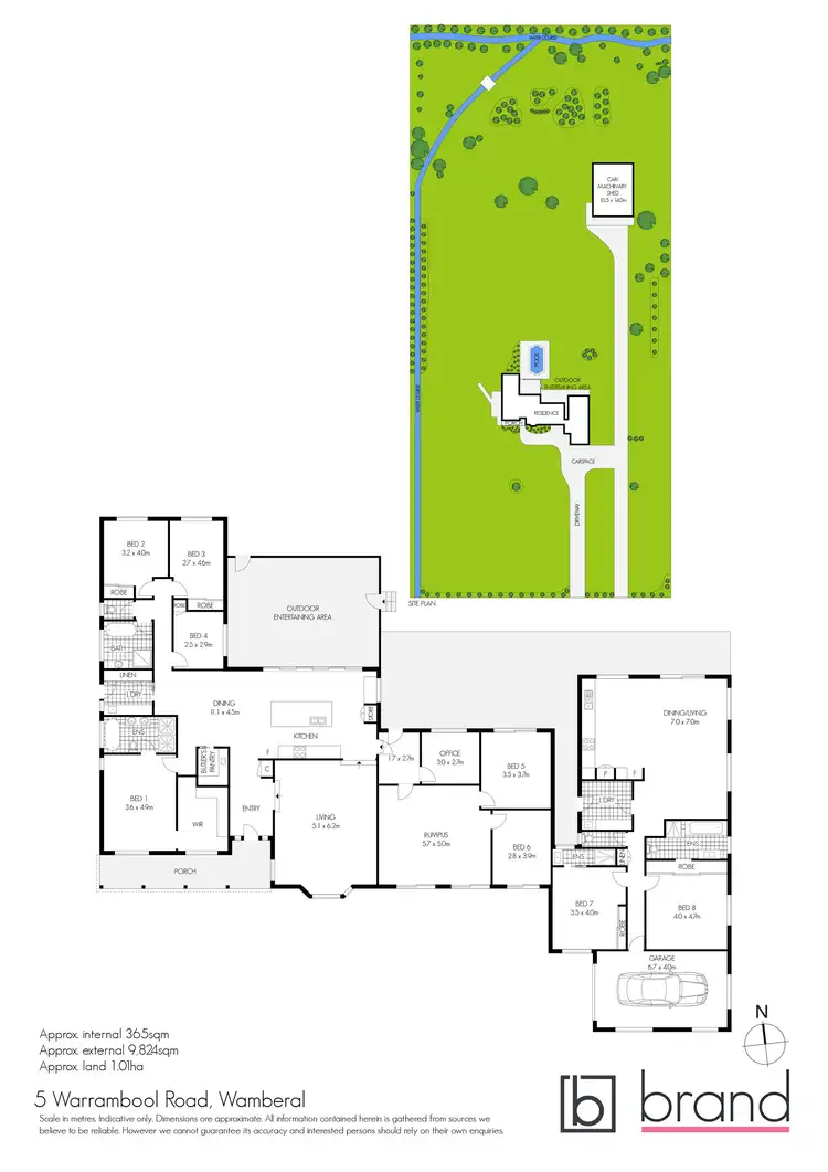 Floorplan of Homely rural property listing, 5 Warrambool Road, Wamberal NSW 2260