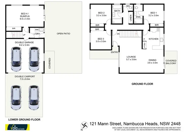 Floorplan of Homely house listing, 121 Mann Street, Nambucca Heads NSW 2448