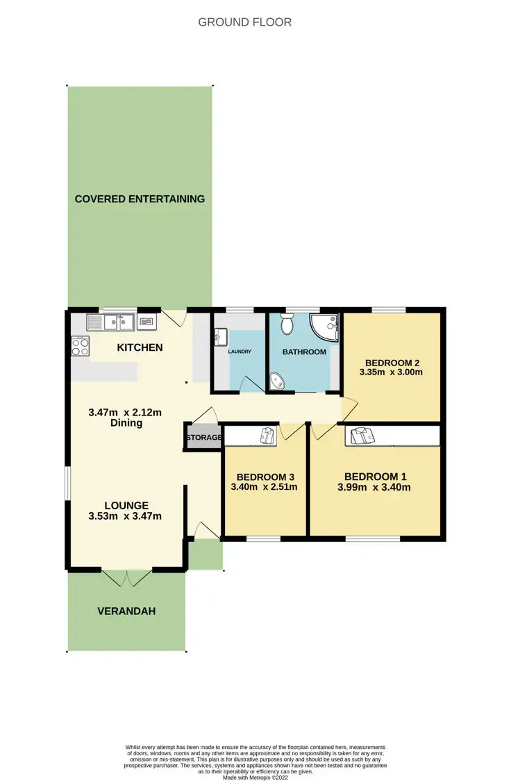Floorplan of Homely house listing, 6 Buni Street, Holmesville NSW 2286