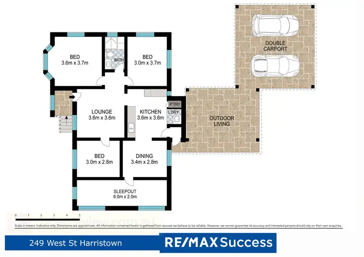 Floorplan of Homely house listing, 249 West Street, Harristown QLD 4350