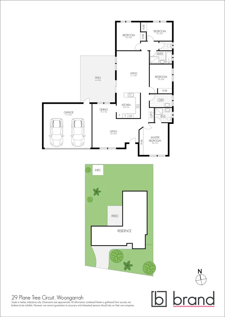 Floorplan of Homely house listing, 29 Plane Tree Circuit, Woongarrah NSW 2259