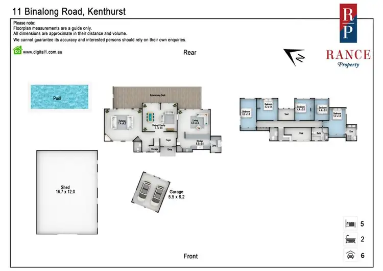 Floorplan of Homely house listing, 11 Binalong Road, Kenthurst NSW 2156