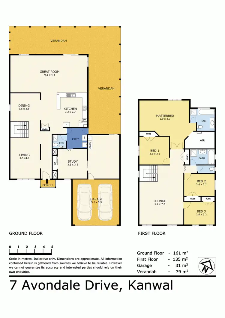 Floorplan of Homely house listing, 7 Avondale Drive, Kanwal NSW 2259