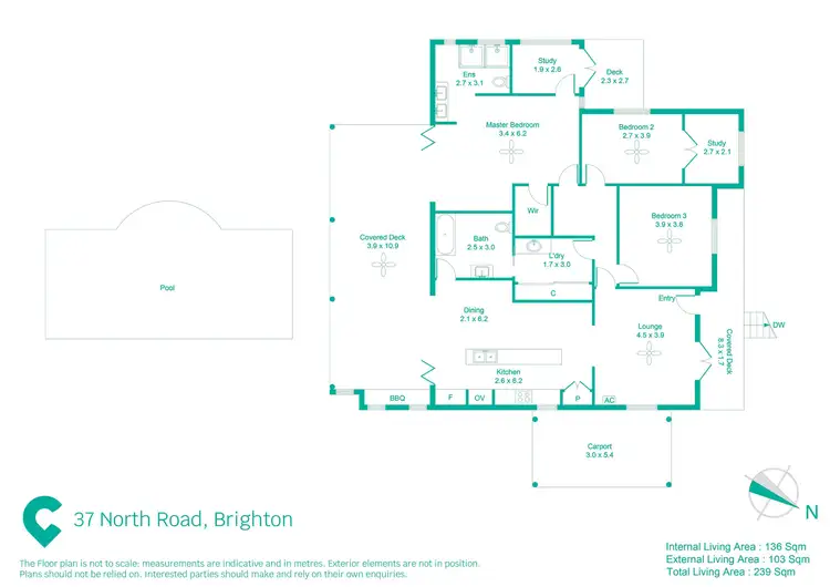 Floorplan of Homely house listing, 37 North Road, Brighton QLD 4017