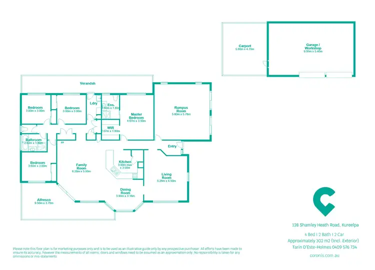 Floorplan of Homely house listing, 128 Shamley Heath Road, Kureelpa QLD 4560