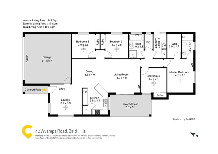Floorplan of Homely house listing, 42 Wyampa Road, Bald Hills QLD 4036