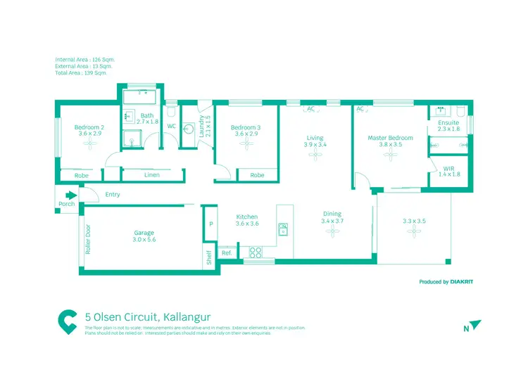 Floorplan of Homely house listing, 5 Olsen Circuit, Kallangur QLD 4503