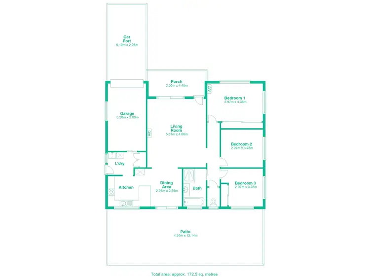Floorplan of Homely house listing, 5 Kroll Street, Kippa-Ring QLD 4021