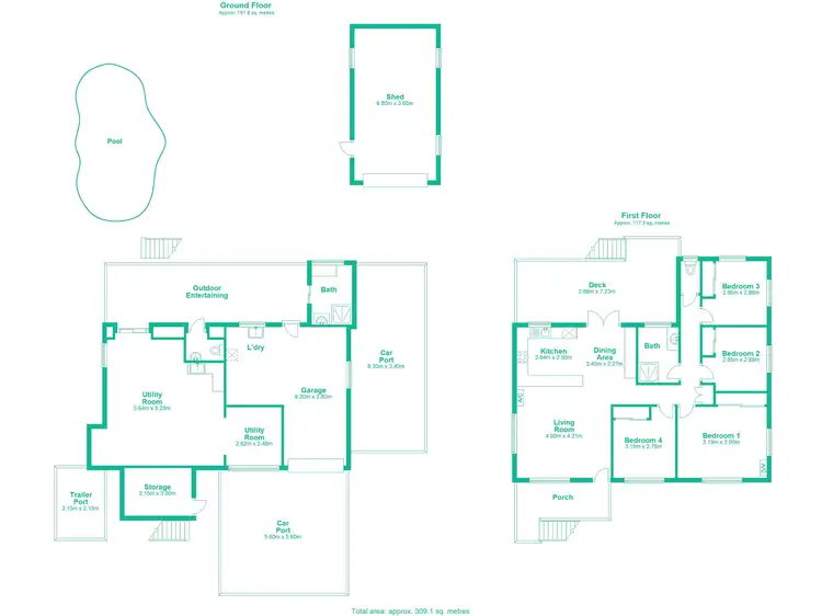 Floorplan of Homely house listing, 5 Burkell Court, Bray Park QLD 4500