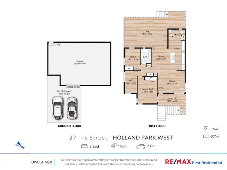 Floorplan of Homely house listing, 27 Iris st, Holland Park West QLD 4121