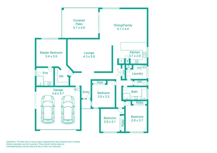 Floorplan of Homely house listing, 17 Shearwater Close, Albany Creek QLD 4035