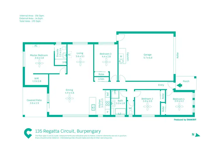 Floorplan of Homely house listing, 135 Regatta Circuit, Burpengary QLD 4505
