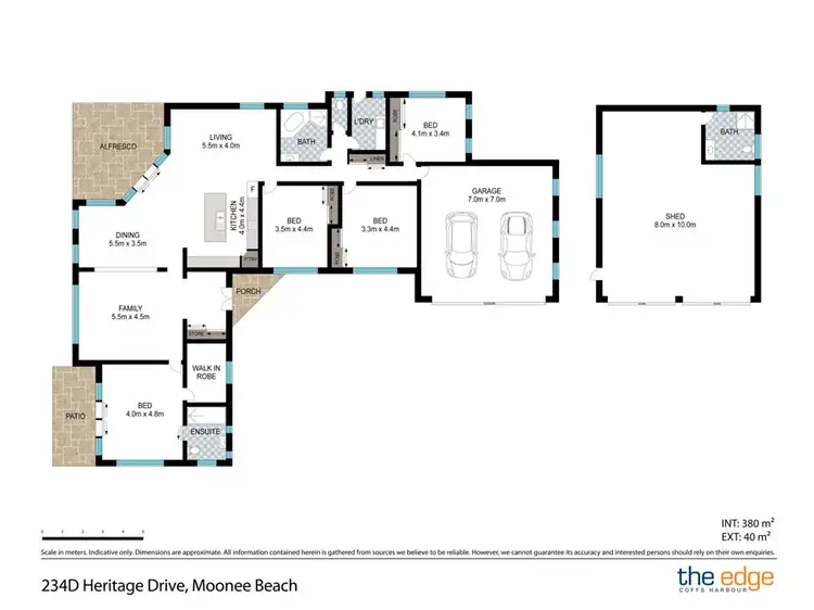 Floorplan of Homely house listing, 234D Heritage Drive, Moonee Beach NSW 2450