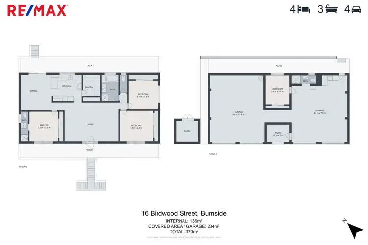 Floorplan of Homely house listing, 16 Birdwood Street, Burnside QLD 4560