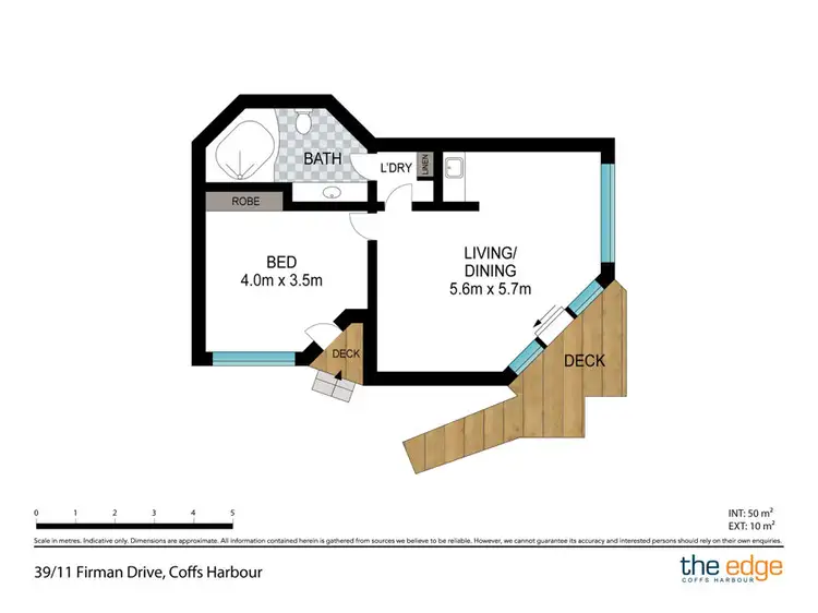 Floorplan of Homely villa listing, 39/11 Firman Drive, Coffs Harbour NSW 2450