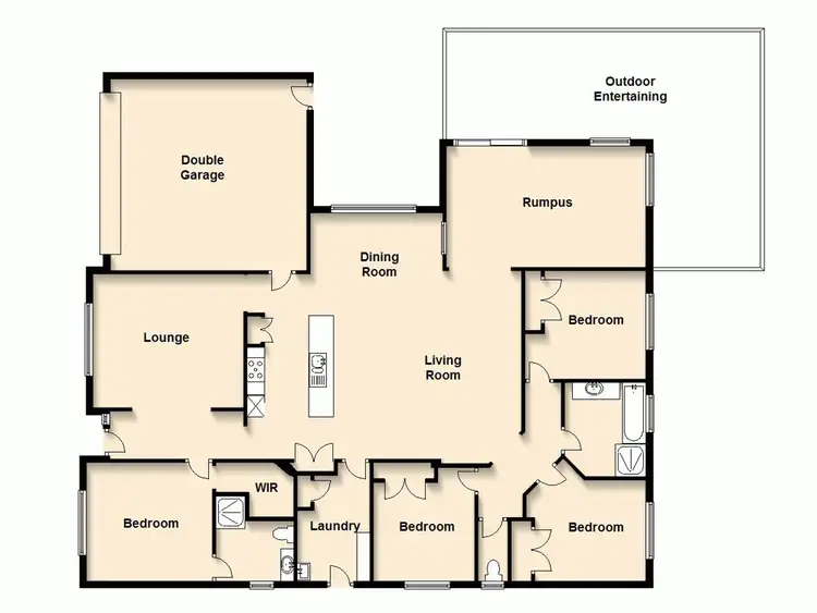 Floorplan of Homely house listing, 4 Brigalow Close, Bridgeman Downs QLD 4035