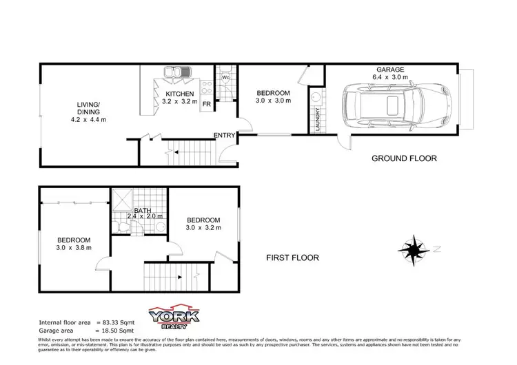 Floorplan of Homely unit listing, 15/173 North Street, Rockville QLD 4350