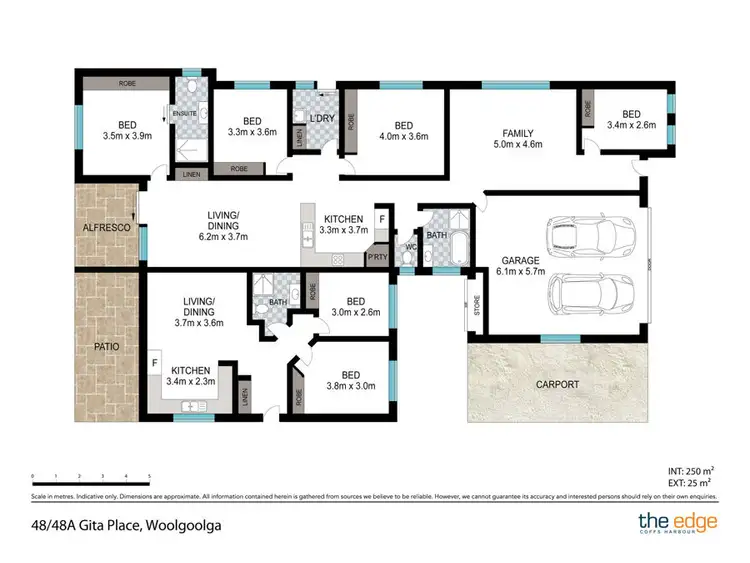 Floorplan of Homely house listing, 48 - 48A Gita Place, Woolgoolga NSW 2456