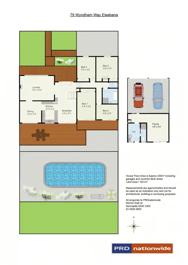 Floorplan of Homely house listing, 79 Wyndham Way, Eleebana NSW 2282