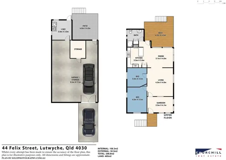 Floorplan of Homely house listing, 44 Felix Street, Lutwyche QLD 4030