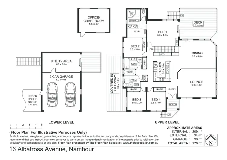 Floorplan of Homely house listing, 16 Albatross Avenue, Nambour QLD 4560