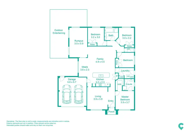 Floorplan of Homely house listing, 4 Brigalow Close, Bridgeman Downs QLD 4035