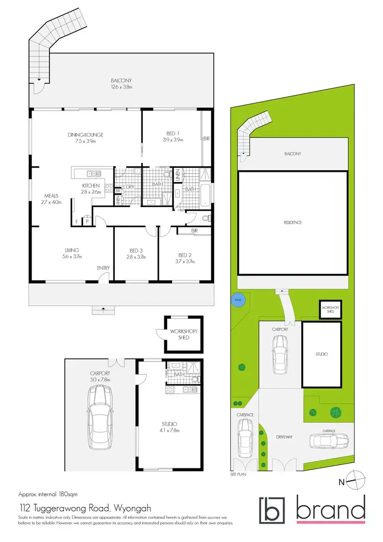 Floorplan of Homely house listing, 112 Tuggerawong Road, Wyongah NSW 2259