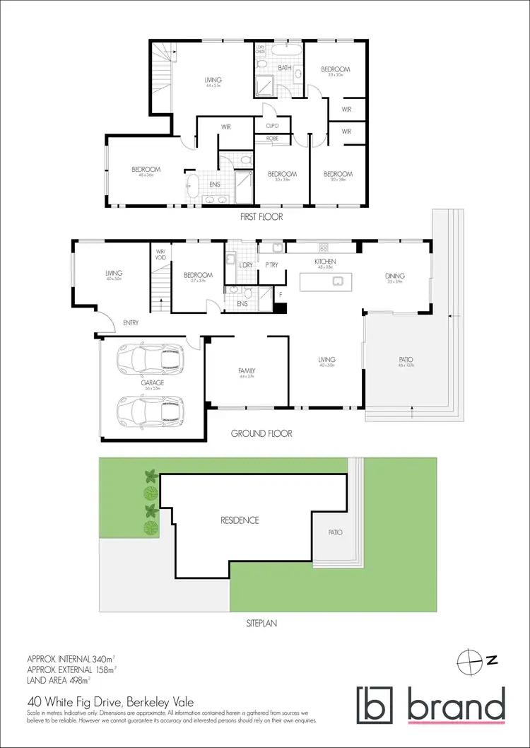 Floorplan of Homely house listing, 40 White Fig Drive, Berkeley Vale NSW 2261