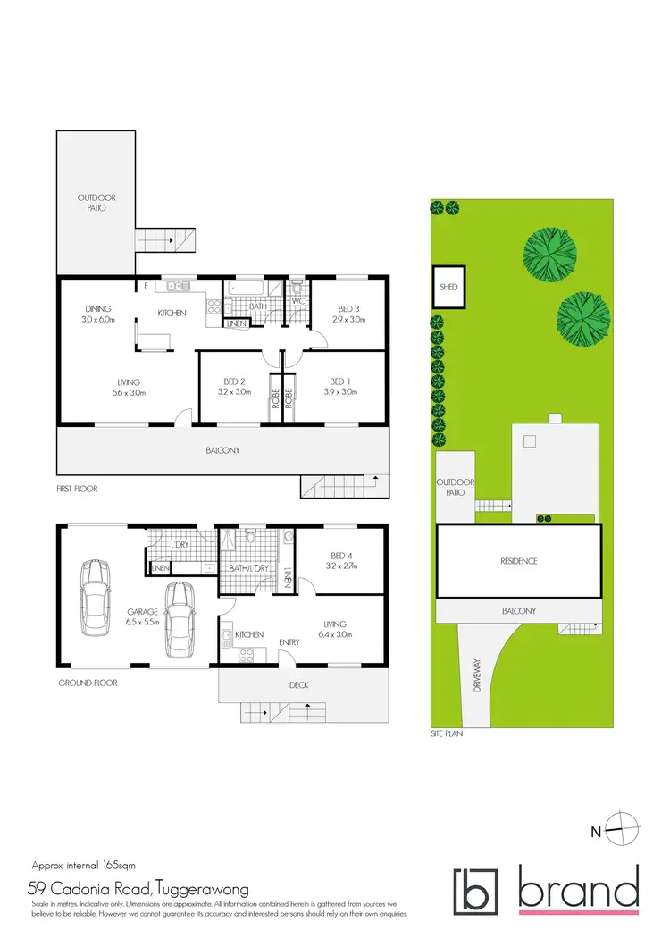 Floorplan of Homely house listing, 59 Cadonia Road, Tuggerawong NSW 2259