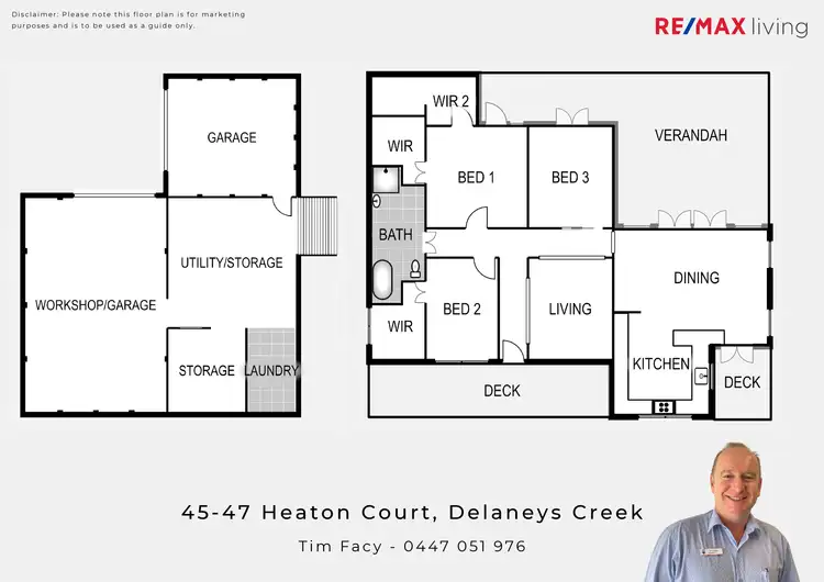 Floorplan of Homely house listing, 45-47 Heaton Court, Delaneys Creek QLD 4514