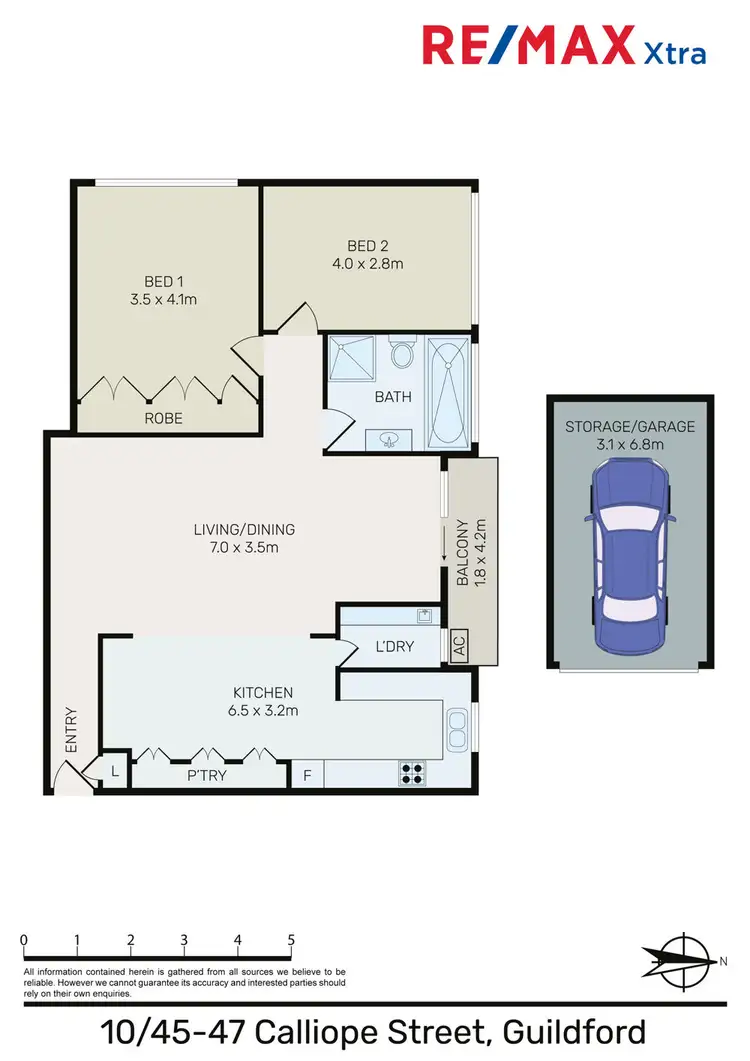 Floorplan of Homely unit listing, 10/45-47 Calliope Street, Guildford NSW 2161