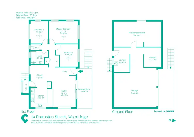 Floorplan of Homely house listing, 14 Bramston Street, Woodridge QLD 4114