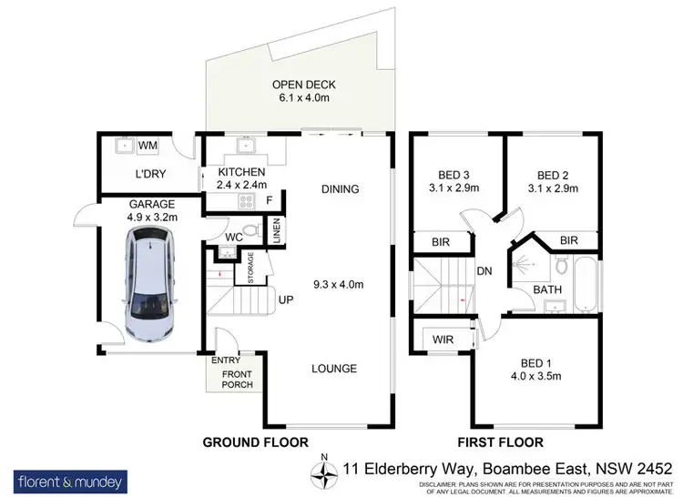 Floorplan of Homely house listing, 11 Elderberry Way, Boambee East NSW 2452