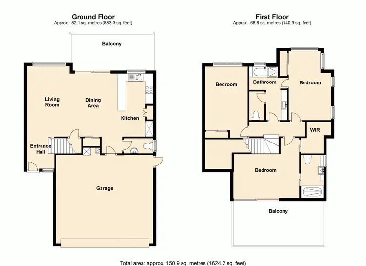 Floorplan of Homely townhouse listing, 11/3 Swordgrass Court, Kallangur QLD 4503