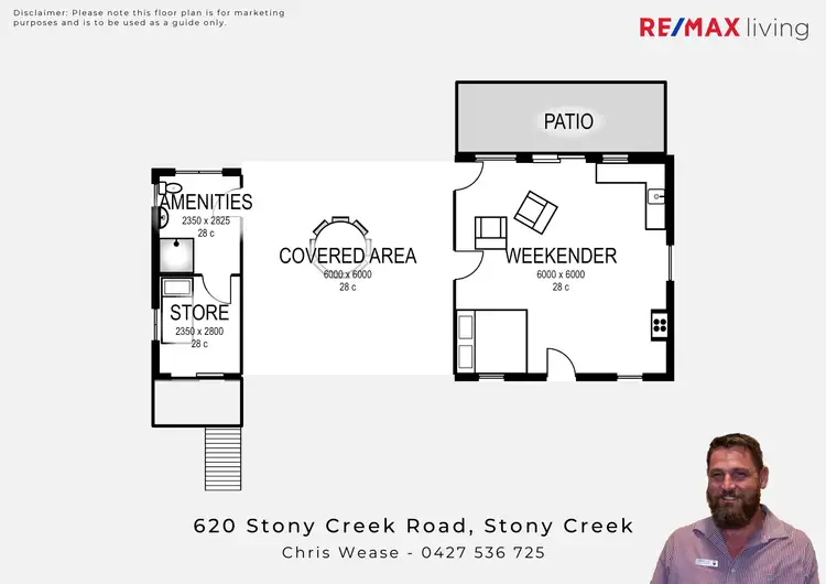 Floorplan of Homely land listing, 620 Stony Creek Road, Stony Creek QLD 4514
