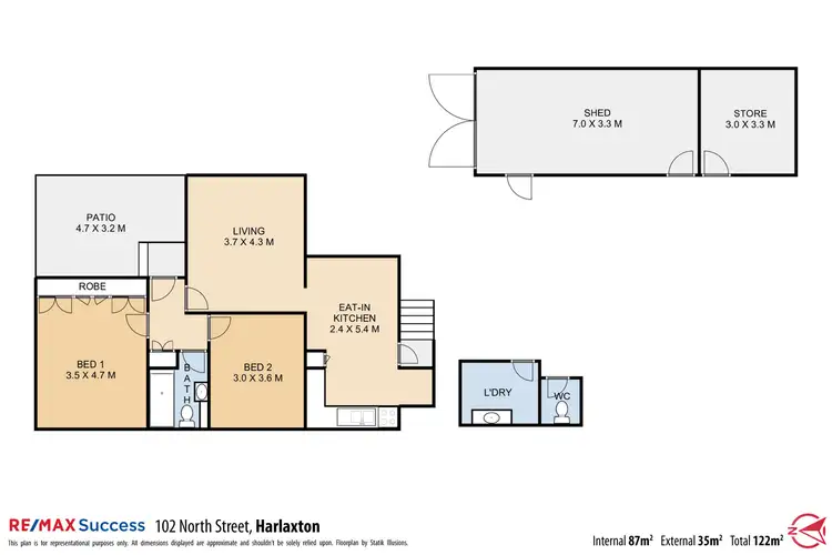 Floorplan of Homely house listing, 102 North Street, North Toowoomba QLD 4350