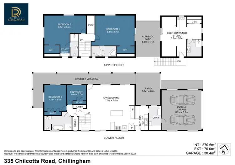 Floorplan of Homely rural property listing, 335 Chilcotts Rd, Chillingham NSW 2484