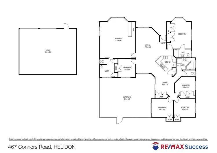 Floorplan of Homely rural property listing, 467 Connors Road, Helidon QLD 4344