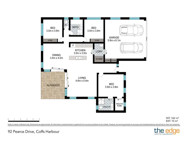 Floorplan of Homely house listing, 92 Pearce Drive, Coffs Harbour NSW 2450