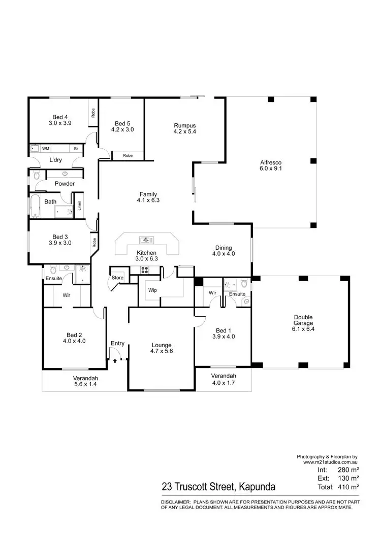 Floorplan of Homely house listing, 23 Truscott Street, Kapunda SA 5373