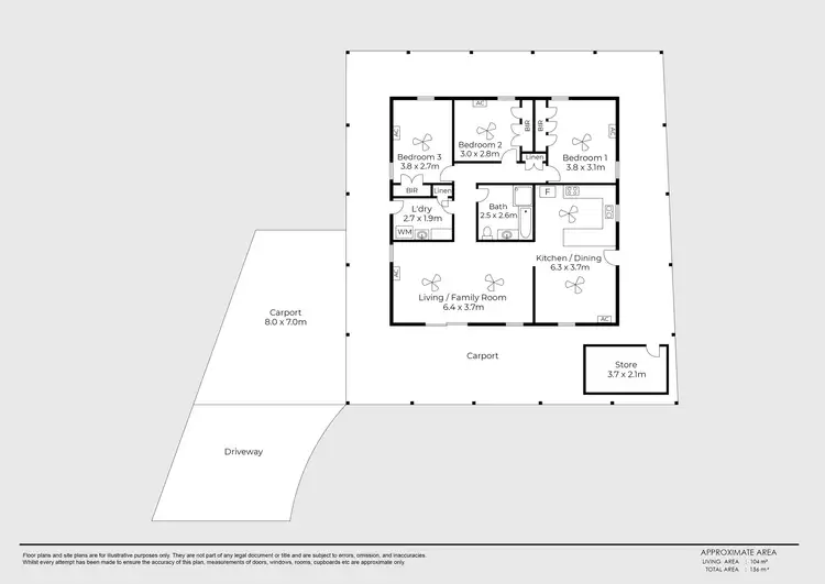 Floorplan of Homely house listing, 5 Democrat Court, Anula NT 812
