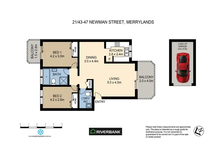 Floorplan of Homely unit listing, 21/43-47 Newman Street, Merrylands NSW 2160
