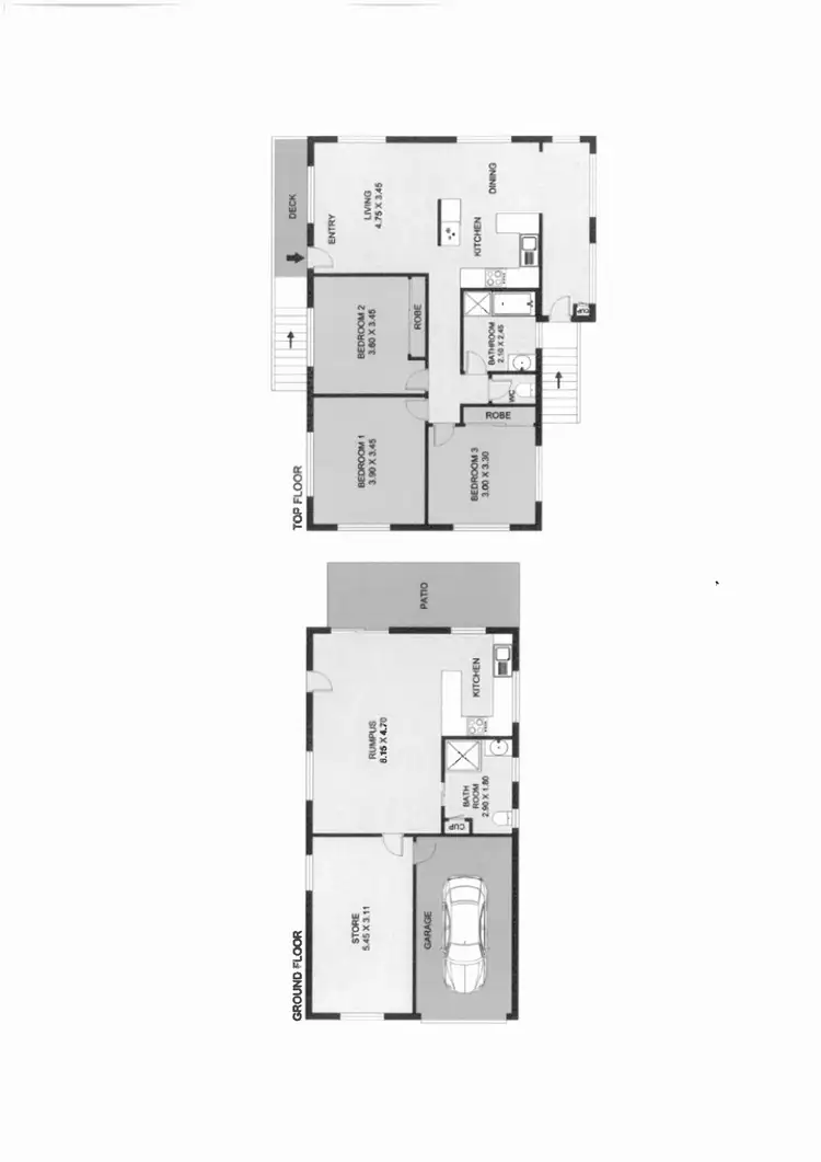 Floorplan of Homely house listing, 50 Hibiscus Avenue, Sun Valley QLD 4680
